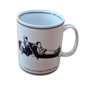 The New Yorker Mug Alex Gregory "Could we up the dosage? I still have feelings."